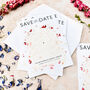 Save The Date Magnet Cards Summer Wedding Wildflower, thumbnail 7 of 10