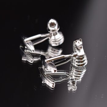 Chess Cufflinks Player Game Wedding Shirt Suit Gift, 3 of 4