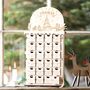 Personalised Wooden Toy Cutout Advent Calendar, thumbnail 1 of 10