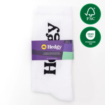 Bamboo Socks | Hedgy Socks | Athletic Crew Socks, 2 of 5