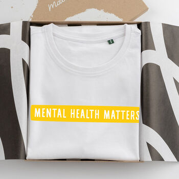 'Mental Health Matters' Positive T Shirt, 2 of 7