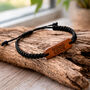 'Good Luck' Black Bracelet | Jewellery | Fashion Accessory, thumbnail 1 of 2