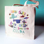 Personalised Time Flies With A Fun Teacher Bag, thumbnail 6 of 9