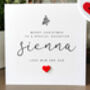 Christmas Card For Daughter, To A Special Daughter Christmas Card, Personalised Card For Daughter, Custom Card, thumbnail 3 of 4