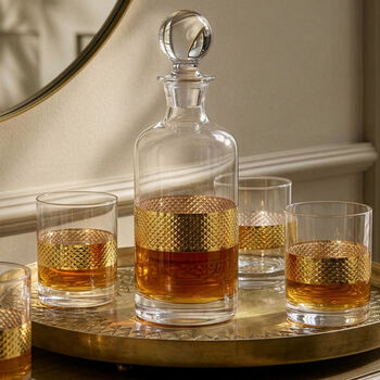 Personalised Luxury Decanter And Tumblers Gift Set, 3 of 12