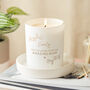 Gift For Mummy To Be Personalised Engraved Candle, thumbnail 1 of 11