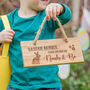 Personalised Easter Bunny Wooden Sign, thumbnail 1 of 7