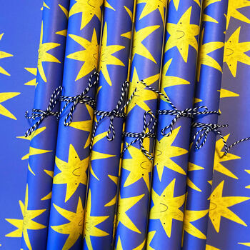 Smiley Star Wrapping Paper, 3 of 5