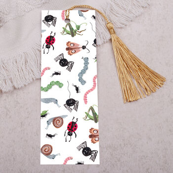 Bug Insect Bookmark With Coloured Tassel, 2 of 3