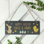 Personalised Slate Easter Sign, thumbnail 3 of 4