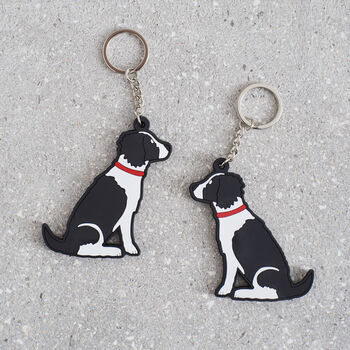 Springer Spaniel Key Ring Personalisation Available, 8 of 8