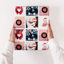 Personalised Holly Jolly Christmas Photo Wrapping Paper, thumbnail 1 of 5