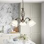 Light Candle Style Chandelier Three, thumbnail 1 of 8