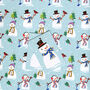 Snowman Wrapping Paper, Snowman Gift Wrap, thumbnail 1 of 2