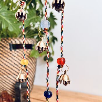 Mini Indian Bells Wind Chime Garland, 2 of 5