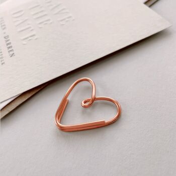 Handmade Heart Paperclips, 7 of 9