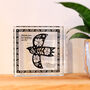 Personalised 'Thank You For Helping Me Fly' Glass Teacher Gift, thumbnail 2 of 2