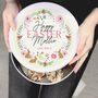 Personalised Spring Florals Cake Tin, thumbnail 2 of 5