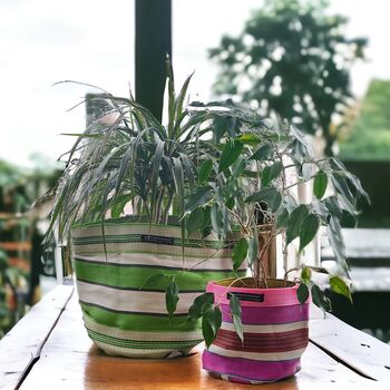 Eco Recycled Plant Pot Cover, 6 of 8