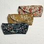 Liberty Soft Glasses Case With Magnetic Closure Red Orange Floral, thumbnail 5 of 11