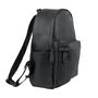 Personalised Black Leather Backpack With Side Pockets, thumbnail 4 of 9