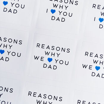 Reasons Why I/We Love You Dad Jar, 8 of 10