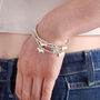 Personalised Staffy Sterling Silver Bracelet, thumbnail 3 of 6