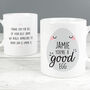 Personalised You're A Good Egg Ceramic Mug, thumbnail 2 of 4