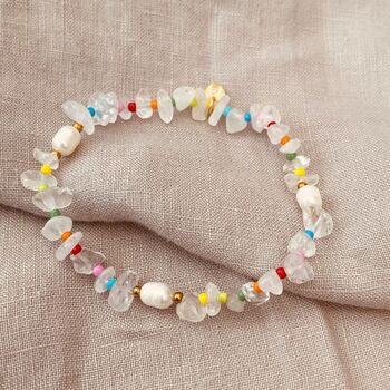 Heartsease Clear Quartz Bracelet, 4 of 4