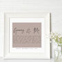 Personalised Grandma And Me Print With Verse, thumbnail 3 of 4