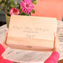 Personalised Floral Birthday Keepsake Gift Box For Girl, thumbnail 1 of 6