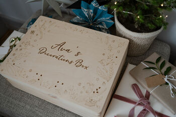 Personalised Decorations Box, 2 of 7
