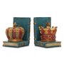 King And Queen Crown Bookends, thumbnail 5 of 6