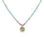 Odin Turquoise Pink Necklace, thumbnail 1 of 4