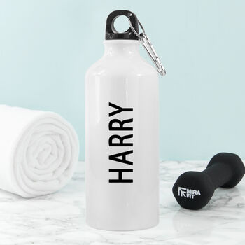 Gym!? I Thought You Said Gin Personalised Water Bottle, 2 of 8