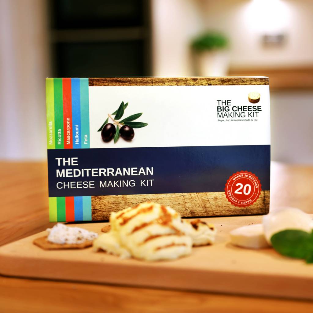 Make Your Own Mediterranean Cheese Making Kit By The Big Cheese Making