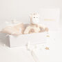 Unisex Giraffe Plush Toy And Star Blanket Baby Gift Set, thumbnail 2 of 3