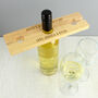 Personalised Any Message Wine Glass And Bottle Holder, thumbnail 1 of 4