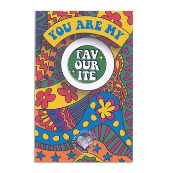 You Are My Best Teacher End Of Term Gift Enamel Badge, 9 of 10