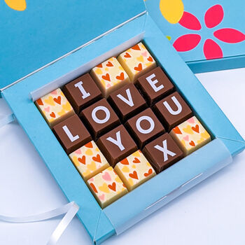 Personalised I/We Love You Chocolate Gift, 3 of 6