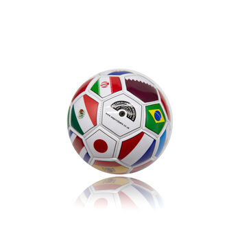 Traditional Flags Of The World Football Ball Mini Ball, 4 of 4