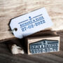 Nautical Wedding Save The Date Stamp, thumbnail 3 of 6