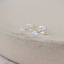 Sterling Silver Mini Flower Studs, thumbnail 1 of 3