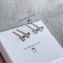 Amethyst Gemstone Stud Earrings Gift For Her, thumbnail 4 of 4