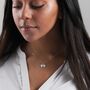 Sterling Silver 'Believe' Angel Wing Necklace, thumbnail 4 of 5