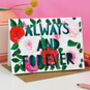 'Always And Forever' Papercut Card, thumbnail 1 of 3