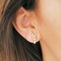 Feather Stud Earrings, thumbnail 10 of 11