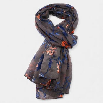 Floral Print Scarf, 3 of 7