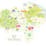 Personalised North Yorkshire Map: Add Favourite Places, thumbnail 3 of 4