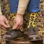 Endangered Leopard Spot Fine Sock, thumbnail 5 of 9